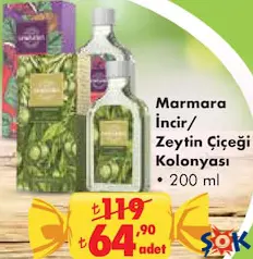 MARMARA İNCİR/ZEYTİN ÇİÇEĞİ KOLONYASI 200 ML